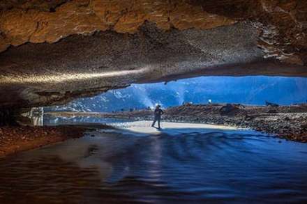 سرزمینی اعجاب انگیز و پهناور در اعماق زمین