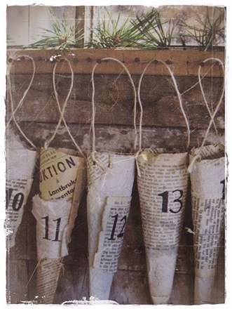 ایده استفاده دوباره از روزنامه قدیمی