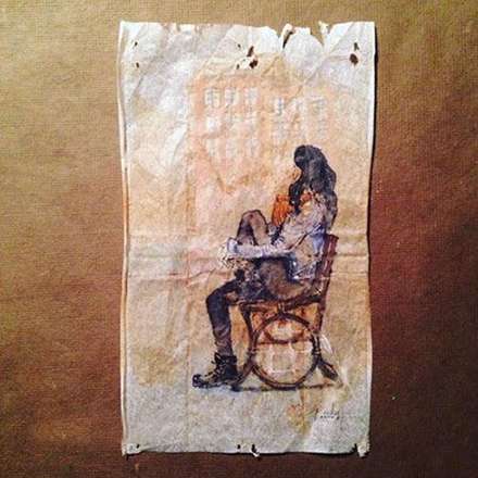 363 روز نقاشی های شگفت انگیز روی تی بَگ