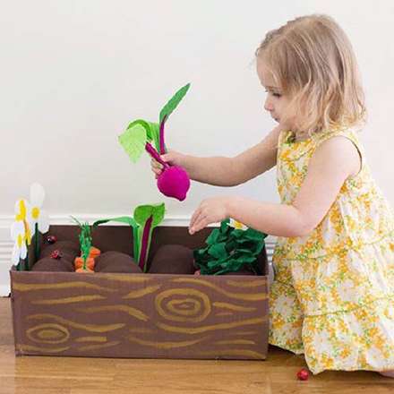 ایده برای سرگرم کردن بچه ها با پارچه های نمدی