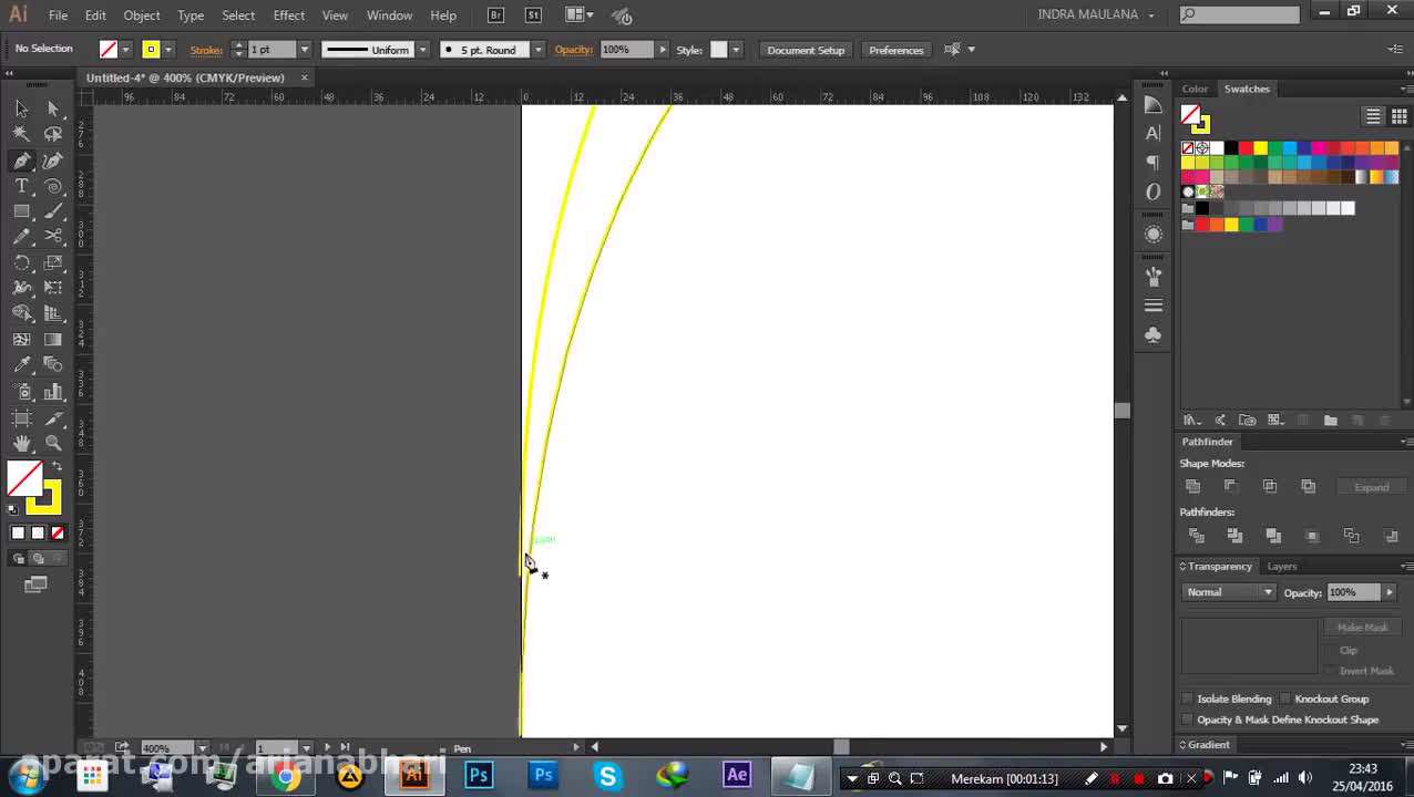 ایلوستریتور - طراحی بروشور