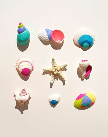 ایده کاردستی با استفاده از صدف