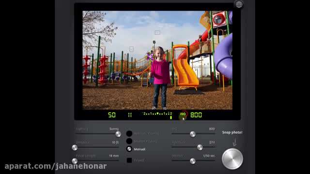 آموزش عکاسی و تنظیمات ترکیبی دیافراگم و سرعت شاتر و حساسیت سنسور