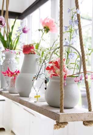 ایده برای انجام کارهای هنری با نخ کنفی