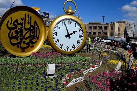 تصاویری از تحویل سال نو