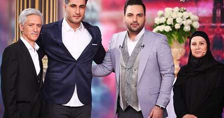 بغض پدر و مادر خواننده سرشناس روی آنتن زنده