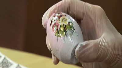 ترانسفر روی تخم مرغ