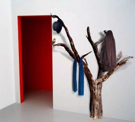 ایده برای استفاده از تنه و شاخه ی درخت