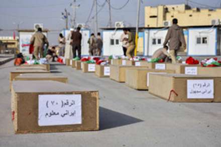 استقبال از ۱۱۸ شهید تازه تفحص شده دوران دفاع مقدس