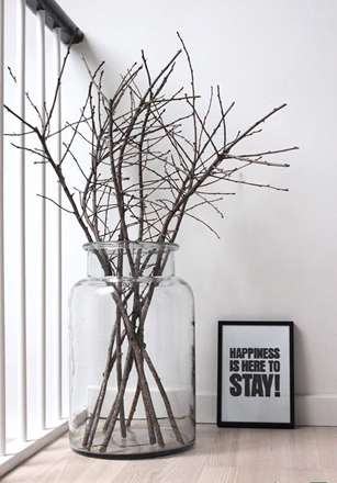 جادوی شاخه های خشک تزئینی در دکوراسیون منزل