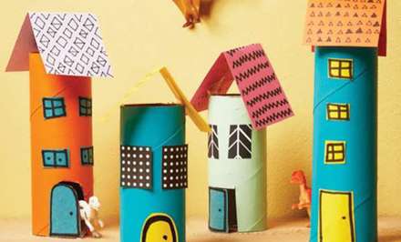 کاردستی با مواد بازیافتی و دور ریختنی با ایده های خلاقانه