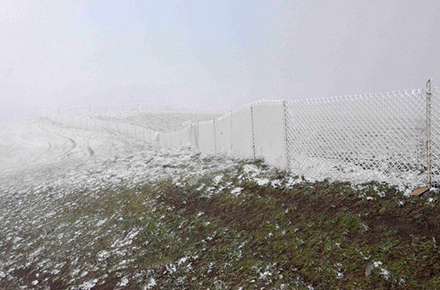 تصاویری از برف بهاری داماش گیلان