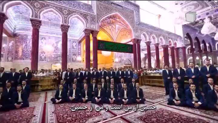 تواشیح حسین منی انا من حسینی