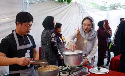 جشنواره غذای ملل دانشگاه تهران