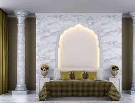 چیدمان اتاق خواب به سبک هندی