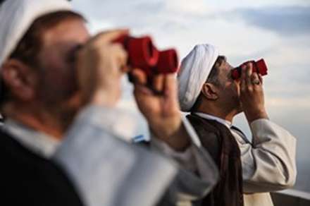 استهلال ماه مبارک رمضان از فراز برج میلاد تهران