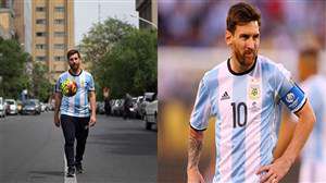 رضا پرستش در میان هوادارن پرشور آرژانتینی