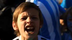 مصاحبه با هواداران آرژانتین بعد از بازی با ایسلند