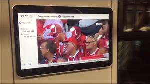 پخش زنده بازی‌های جام جهانی 2018 در‌ متروهای روسیه