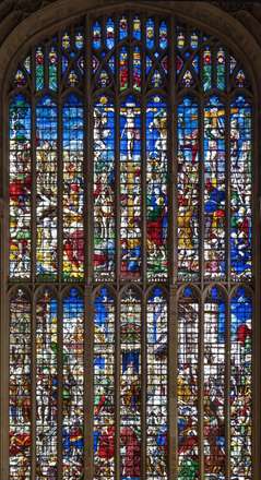 معروف ترین شیشه های رنگی در جهان