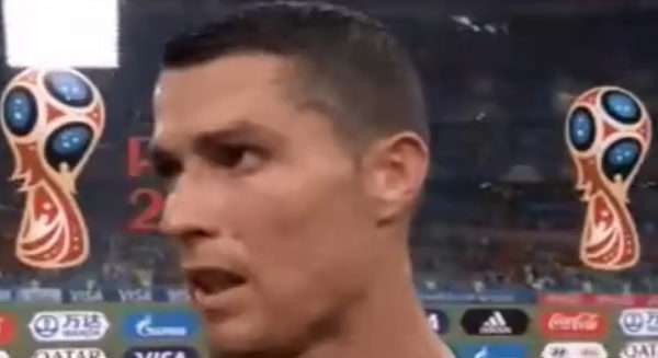 مصاحبه رونالدو بعد از بازی پرتغال و اسپانیا