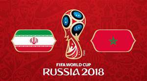 خلاصه بازی مراکش 0 - ایران 1 (جام جهانی روسیه)