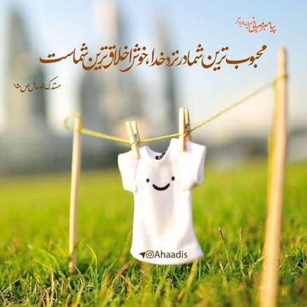 حدیثی از پیامبر اکرم