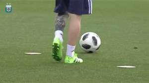 تمرین آماده سازی بازیکنان آرژانتین (17-03-97)