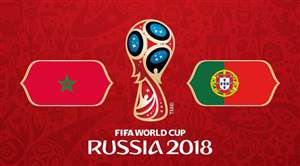 خلاصه بازی پرتغال 1 - مراکش 0 (جام‌جهانی روسیه)