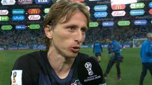 مصاحبه سرمربی کرواسی و مودریچ پس از بازی با آرژانتین