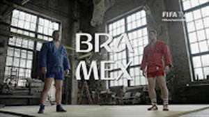 برزیل و مکزیک جنگ تمام عیار در یک هشتم