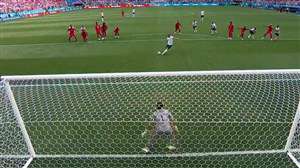 گل دوم انگلیس به پاناما (هری کین)