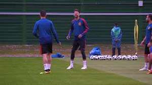 آخرین تمرین اسپانیا پیش از دیدار با مراکش