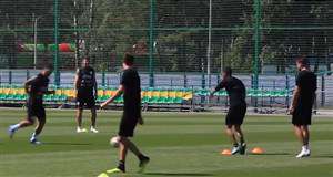 تمرین امروز تیم مل اروگوئه (13-04-97)