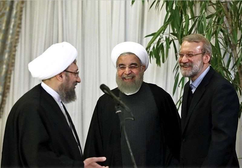 مزاح سران قوا در همایش سراسری قوه قضائیه