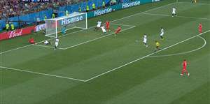 گل اول سوئیس به کاستاریکا ( بلریم ژمایلی )