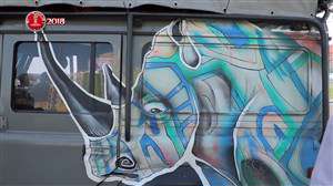 سفر از ایران تا روسیه با کرگدن