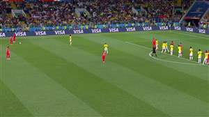 خلاصه 90 دقیقه بازی کلمبیا 1 - انگلیس 1 (جام جهانی روسیه)