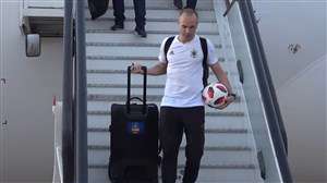 یادگاری اینیستا از آخرین بازی جام جهانی