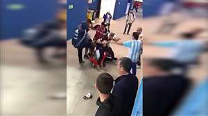 ضرب‌وشتم شدید هواداران کرواسی توسط آرژانتینی‌ها