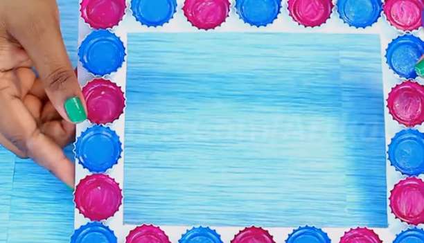 کاردستی باحال با درب نوشابه قدیمی