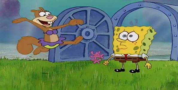 کارتون باب اسفنجی : فصل1 قسمت 37: چای در خانه ی درختی