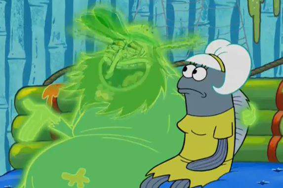 کارتون باب اسفنجی: فصل4 قسمت 11: میزبان روح