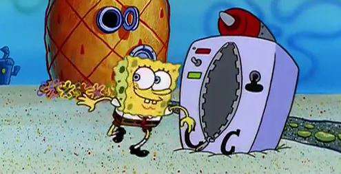 کارتون باب اسفنجی : فصل1 قسمت 31: تپه دریایی دمنده