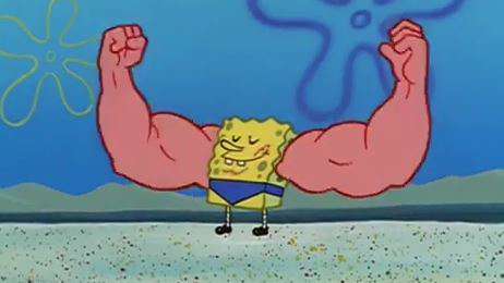 کارتون باب اسفنجی : فصل1 قسمت 24: باب عضله ای