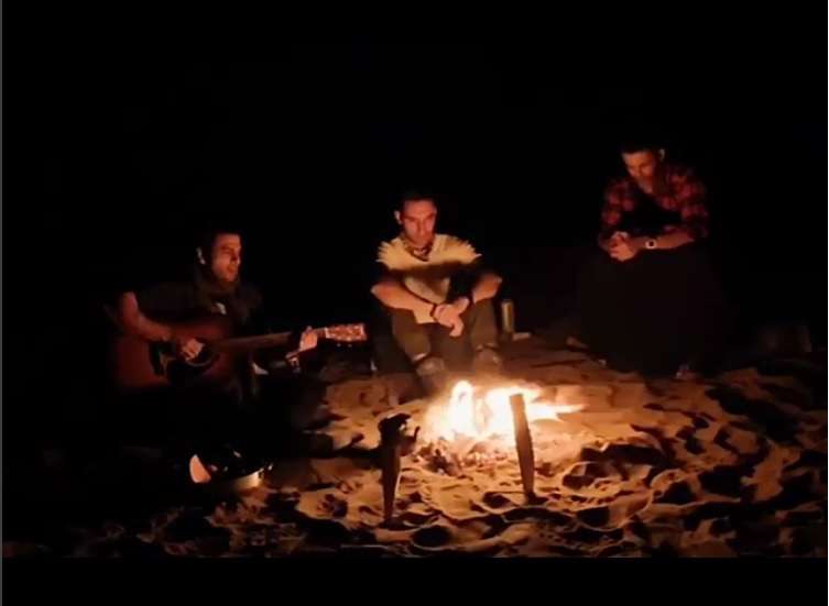 سیروان خسروی و آوای دلتنگی اش در کنار آتش