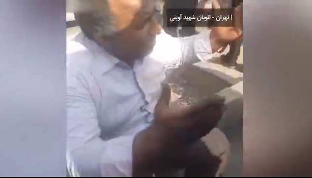 علت واژگونی مینی‌بوس در تهران از زبان راننده