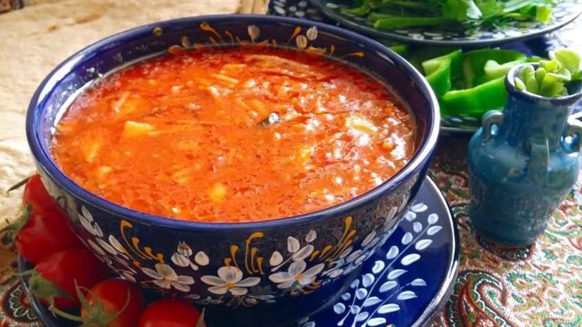 دستور تهیه غذای سنتی زنجان