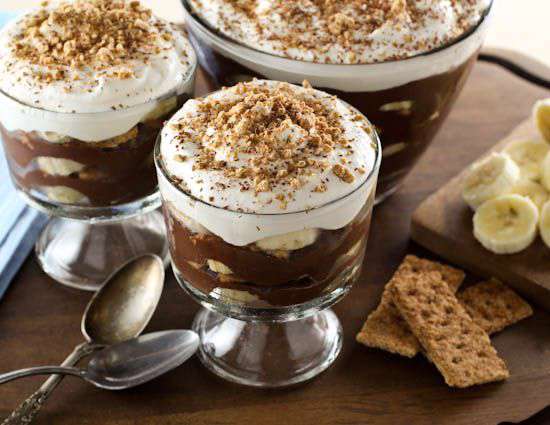 دسر ساده پودینگ شکلاتی؛ کم هزینه و لذیذ