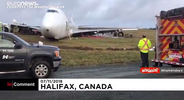 خروج هواپیما از باند به‌ هنگام فرود